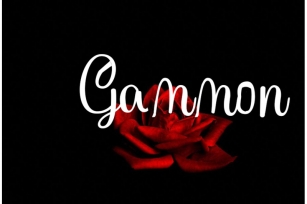 Gammon Font Download
