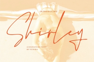 Shirley | A Signature Font Font Download