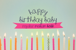 Happy Birthday Baby Font Download