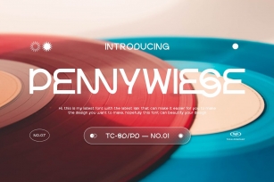 Pennywiese sans display Font Download