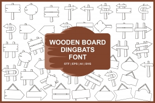 Wooden Board Font Download