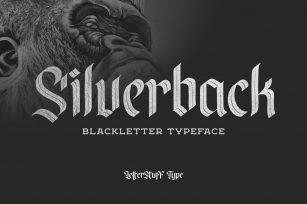 Silverback Blackletter Typeface Font Download