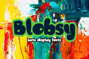 Blobsy Font Download