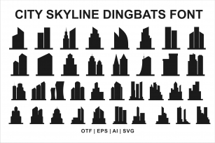 City Skyline Font Download