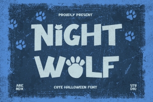 Night Wolf Font Download