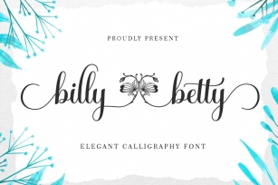 billy betty Font Download