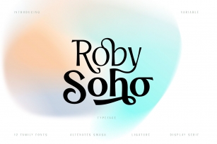 Roby Soho Font Download