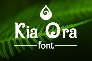 Kia Ora Font Download