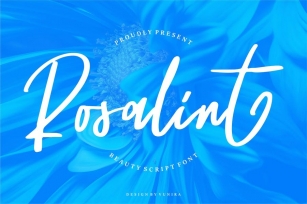 Rosalint | Beauty Script Font Font Download