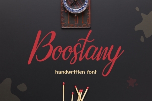 Boostany Font Download