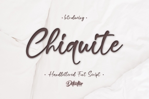 Chiquite Font Download