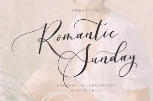 Romantic Sunday Font Download