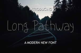 Long Pathway Font Download