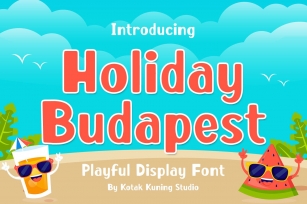 Holiday Budapest Font Download