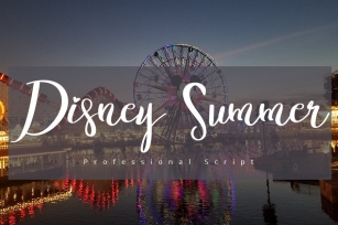 Disney Summer Font Download