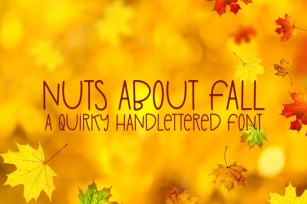 Nuts About Fall Font Download
