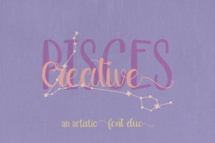 Creative Pisces Duo Font Download