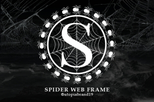 Spider Web Frame Font Download