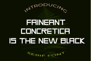 Faineant Font Download