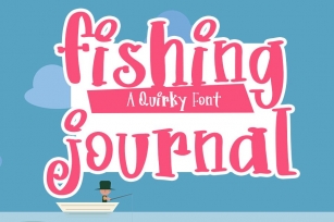 Fishing Journal Font Download