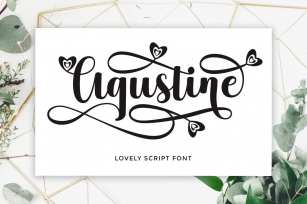 Agustine Script Font Download