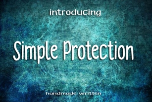 Simple Protection Font Download