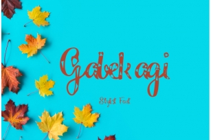 Gabekagi Font Download