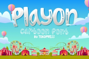 Playon - kids font Font Download
