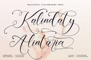 Kalindaty Alintaria Wedding Script LS Font Download