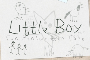 Little boy Font Download