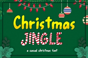 Christmas Jingle - Casual Christmas Font Font Download