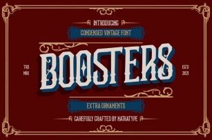 Boosters Font Download