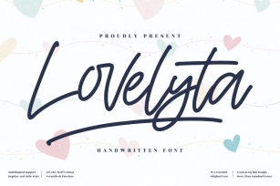 Lovelyta Monoline Script LS Font Download