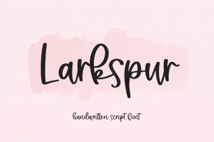 Larkspur Font Download