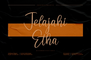 Jelajahi Etha Font Download