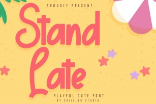 Stand Late Font Download