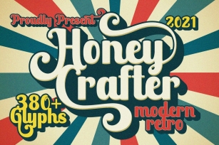 Honey Crafter Vintage Business Font Font Download
