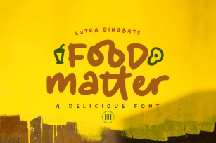 Food Matter Font Download
