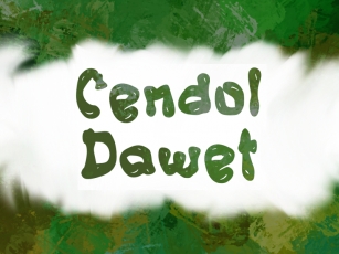 C Cendol Dawe Font Download