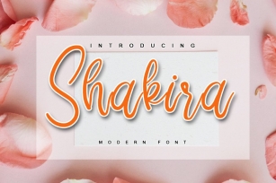 Shakira Font Download