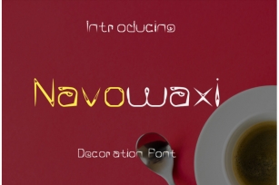 Navowaxi Font Download