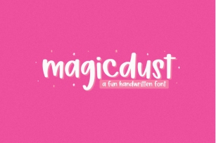Magicdust - Fun Handwritten Font Font Download