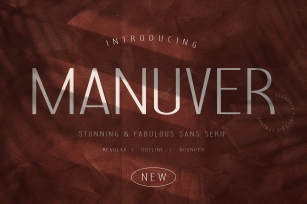Manuver Font Download