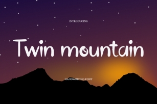 Twin Mountain Font Download