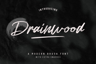 Drainwood Font Download