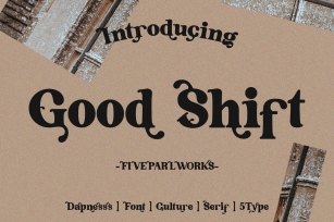 Good Shift Font Download