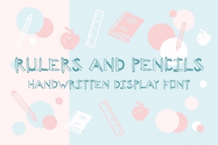 Rulers and Pencils Font Download