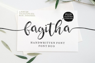 Fagitha Script Font Download