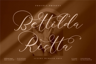 Bettilda Ristta Luxury Wedding Font Download
