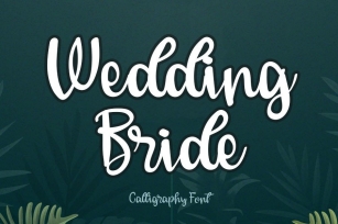 Wedding Bride Font Download